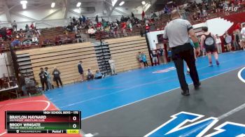 175 lbs Champ. Round 2 - Brody Wingate, Trojan Wrestling Academy vs Braylon Maynard, Southport Wrestling Club