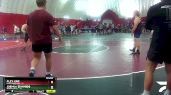 215 lbs Round 1 (16 Team) - Alex Line, LPGE-B Wolves vs Joshua Edwards, Oswego East
