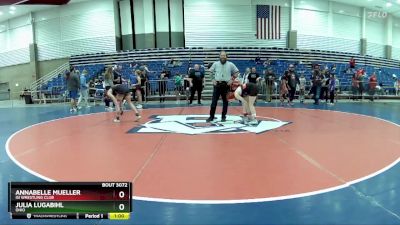 93-97 lbs Round 3 - Julia Lugabihl, Ohio vs Annabelle Mueller, ISI Wrestling Club