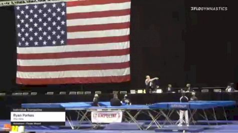 Ryan Parkes - Individual Trampoline, Win Kids - 2021 USA Gymnastics Championships