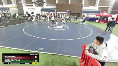 53 lbs Quarterfinal - Kasen Costello, Kuna Klub vs River Lowe, Aviator Wrestling Academy