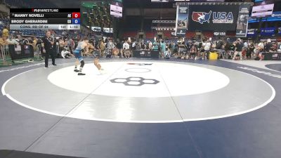113 lbs Cons. Rd Of 64 - Manny Novelli, Alaska vs Brody Gherardini, Colorado
