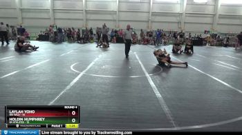 72 lbs Round 4 (8 Team) - Laylah Yoho, WV Wild vs Holdin Humphrey, 84 Athletes