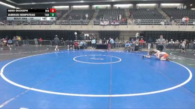 110 lbs Final - Geno DiJoseph, Bridgeton vs Jamison Hempstead, Tannersville