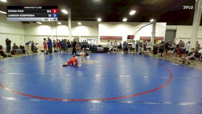 140 lbs Ethan Pick, Oklahoma Red vs Landon Komperda, Colorado
