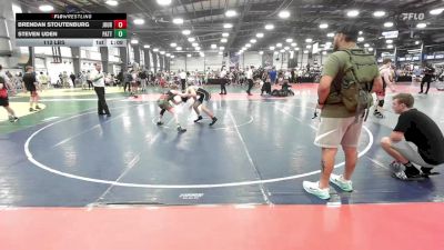 113 lbs Rr Rnd 3 - Brendan Stoutenburg, Journeymen Wrestling Red vs Steven Uden, Patton Trained Red