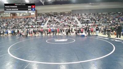 135 lbs Champ. Round 1 - Paige Powers, Reality Sports Wrestling Club vs Olivia Martin, Washington