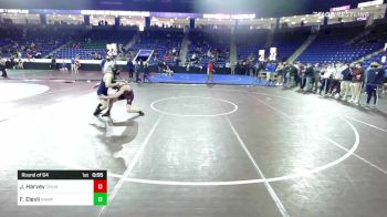 138 lbs Round Of 64 - James Harvey, Chelmsford vs Fevzi Elevli, Hampden Charter West