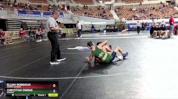 D3-106 lbs Champ. Round 1 - Chrystian Owens, Mohave vs Elijah Robidoux, Desert Sunrise