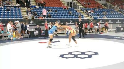 140 lbs Cons. Rd Of 64 - Laura Almanza, New Mexico vs Natalie Robles, Minnesota