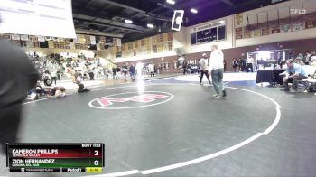 175 lbs Cons. Semi - Kameron Phillips, Temecula Valley vs Zion Hernandez, Corona Del Mar