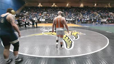 1 - 285 lbs Semifinal - Tyler Shaver, Bath County High School vs Luke Shelton, Grundy