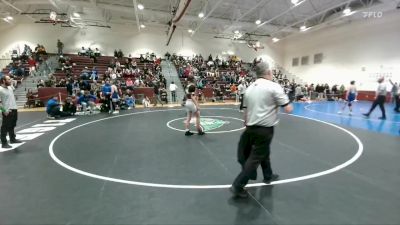 132 lbs 1st Place Match - Skylar Howe, Thunder Basin vs Oliver Barbour, Laramie