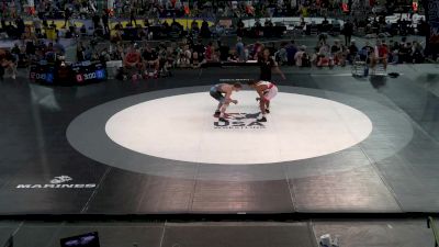 157 lbs Quarters - Melvin Miller, PA vs Caleb Olson, IA