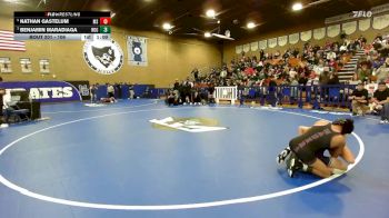 106 lbs Quarterfinal - Benjamin Maradiaga, Ridgeview vs Nathan Gastelum, Madera South