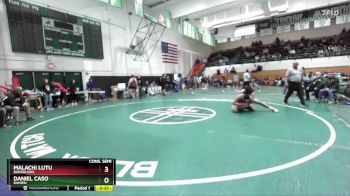 190 lbs Cons. Semi - Daniel Caso, Damien vs Malachi Lutu, Burroughs