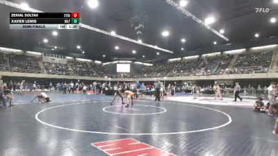 105 lbs Semifinal - Zekial Soltau, Syracuse vs Xavier Lewis, Milford
