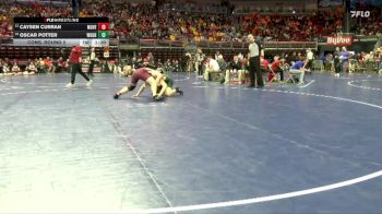 2A-190 lbs Cons. Round 2 - Oscar Potter, Woodward-Granger vs Caysen Curran, Mount Vernon