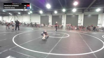 57 lbs Semifinal - Nicholas Gutierrez, Sting WC vs Trenton Boisa, Mat Demon WC