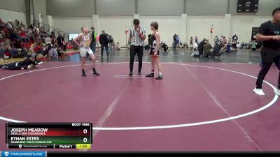 120 lbs Cons. Semi - Ethan Estes, Ranburne Youth Wrestling vs Joseph Meadow, Skulls And Crossbones