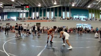 138 lbs Cons. Round 2 - Benjamin Dougherty-King, Central Florida Elite vs Langston Mills, Saint Johns Silverbacks