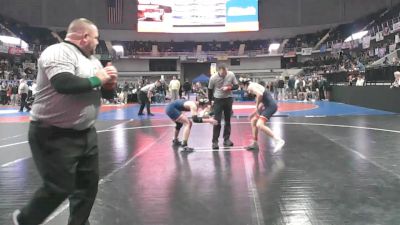 6A 132 lbs Quarterfinal - Dylan Yarema, Pike Road School vs William Booker, Homewood Hs