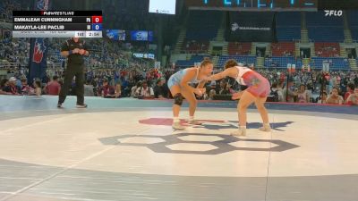 125 lbs Cons. Sub-rd Of 32 - EmmaLeah Cunningham, PA vs Makayla-Lee Paclib, HI