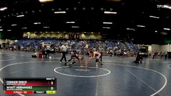 138 lbs Champ. Round 2 - Wyatt Hernandez, Newton Conover vs Connor Reece, Northwest Guilford