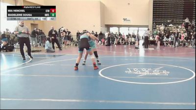 122 lbs Rr Rnd 2 - Mia Henckel, Cordoba Trained (Tidal Force Girls) vs Madeleine Sousa, NewWhale Teel - Girls