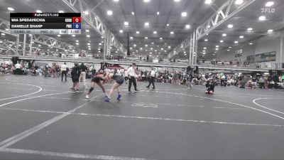 145 lbs Round 3 - Mia Spedavechia, Cordoba Trained vs Danielle Sharp, Pride WC