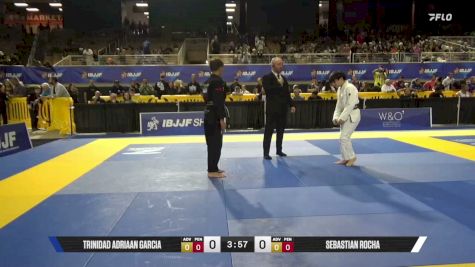Sebastian Rocha vs Trinidad Adriaan Garcia 2026 Pan Kids Jiu-Jitsu IBJJF Championship