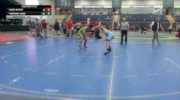 141 lbs Cons. Round 6 - Jake Wyatt, Keiser University vs Tristan Luna, Life NCWA