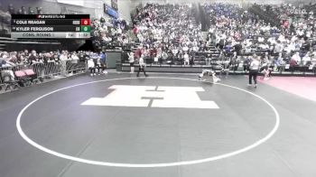 6A 132 lbs Cons. Round 1 - Kyler Ferguson, Copper Hills vs Cole Reagan, Herriman