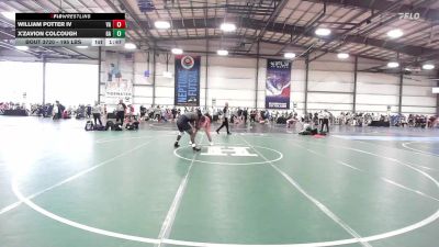 195 lbs Round Of 32 - William Potter IV, VA vs X'zavion Colcough, GA