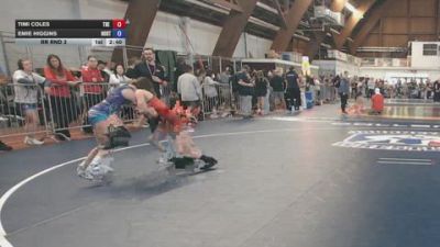 102 kg Rr Rnd 3 - Timi Coles, The Compound vs Emie Higgins, Northglenn High School