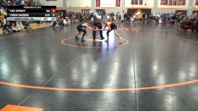 86 lbs Round 3 - Leo Spratt, Wrath vs Crew Shedek, North Liberty Wrestling Club