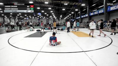 75 lbs Rr Rnd 3 - Caiden Crusen, Mat Warriors Yellow vs Joseph Messina, Shore Thing Beach