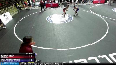 113 lbs Cons. Round 2 - Jordan Viray, California vs Paulino Hernandez, Pacifica High School Wrestling