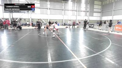 165 lbs Cons. Round 2 - Conner Duvall, Moses Lake Wrestling Club vs Carlos Espinoza