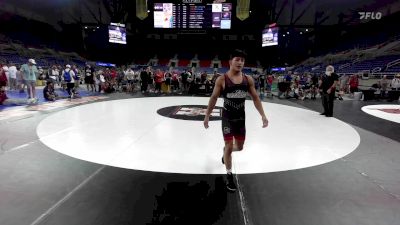 132 lbs Cons-semis - Geronimo Rivera, UT vs Moses Mendoza, CA