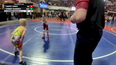 46 lbs Champ. Round 1 - Everett Goodrich, Chinook Wrestling Club vs Harvey Unruh, Billings Wrestling Club