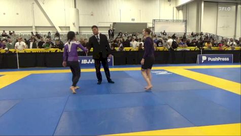 Mackenzie Seal Porterfield vs Yibei Chen 2025 World IBJJF Jiu-Jitsu No-Gi Championship