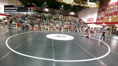 120B Quarterfinal - Tyson Rounds, Lander Middle School vs Austin Mueller, Dean Morgan