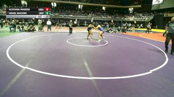 5A 235 lbs Semifinal - Alyciana Rogers, Liberty Hill vs Angel Machiri, Frisco Liberty