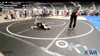 58 lbs Consi Of 4 - Hadley-Glen Smith, Anno Youth Wrestling vs Abner Kirkes, McAlester Youth Wrestling