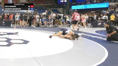 125 lbs Cons. Rd Of 64 - Layla Morris, OR vs Kadence Neumeyer, WA