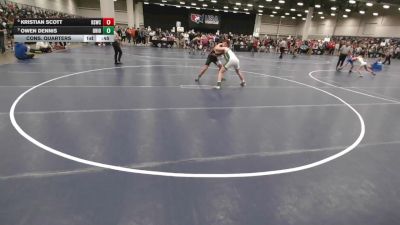 165 lbs Cons. Quarters - Kristian Scott, Red Stick Wrestling Club vs Owen Dennis, Ohio