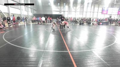 U20 Women - 65 lbs Cons. Round 1 - Jade Blackhart, NM vs Emerson Eckhardt, MT