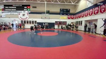 138 lbs Cons. Round 1 - Nathan Grant, Moorcroft vs Will Thomson, Wright