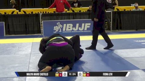 Fiona Levi vs Maliya Marie Castillo 2026 Pan Jiu Jitsu IBJJF Championship